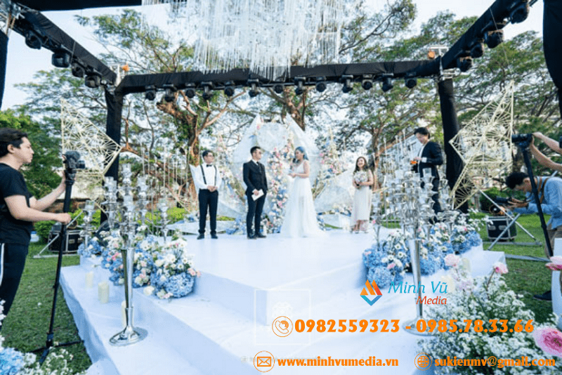 Minh Vũ Media - Dịch vụ cho thuê backdrop đám cưới uy tín