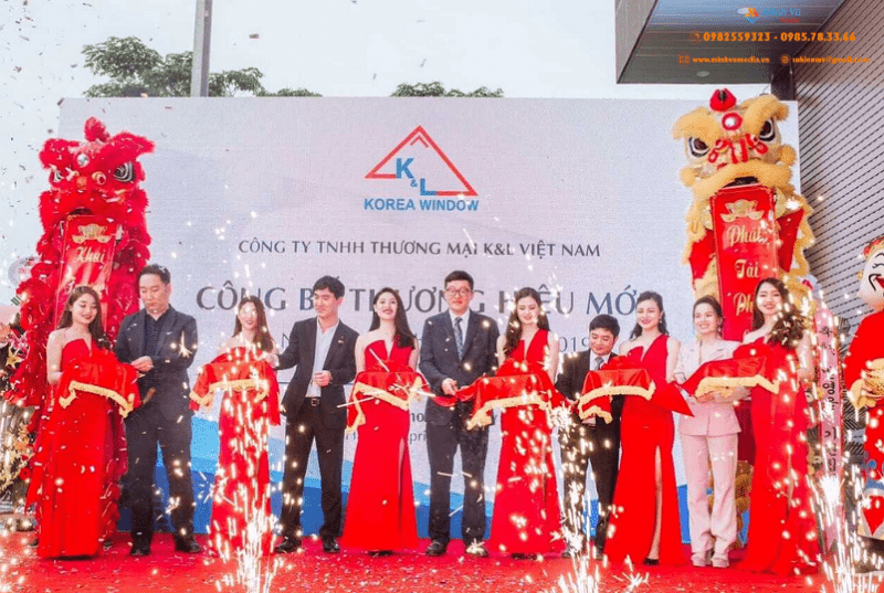 Minh Vũ Media - Đơn vị tổ chức lễ khai trương cửa hàng chuyên nghiệp