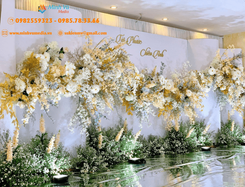 Top những địa chỉ cho thuê backdrop đám cưới chuyên nghiệp nhất Hà Nội