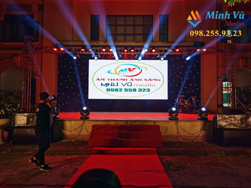 Minh Vũ Media cho thuê âm thanh ánh sáng chuyên nghiệp