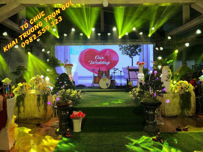 Minh Vũ Media chuyên cho thuê hệ thống âm thanh cho đám cưới chuyên nghiệp