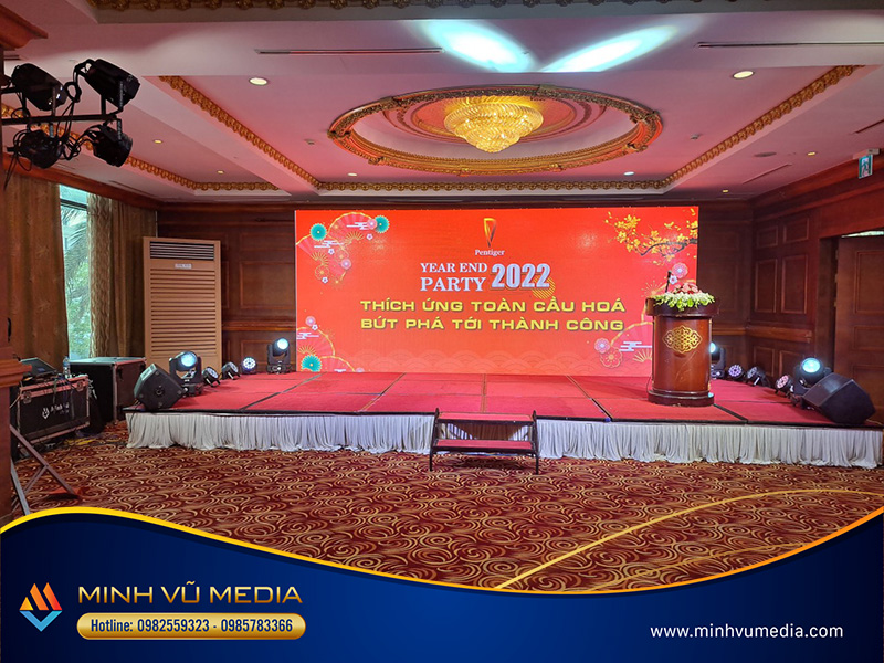 Minh Vũ media cho thuê màn hình led trong nhà giá rẻ chuyên nghiệp