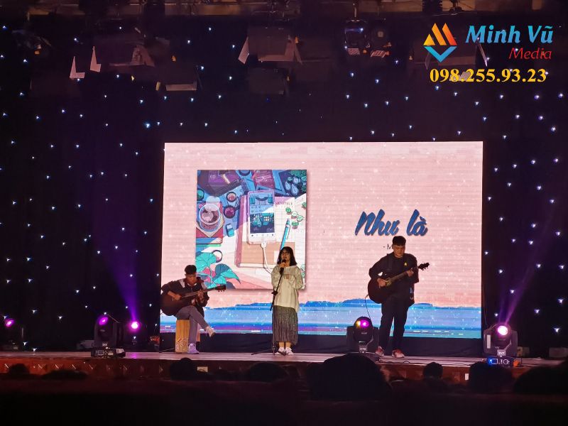 Minh Vũ Media cho thuê thiết bị tổ chức đêm nhạc gây quỹ "Lặng" 