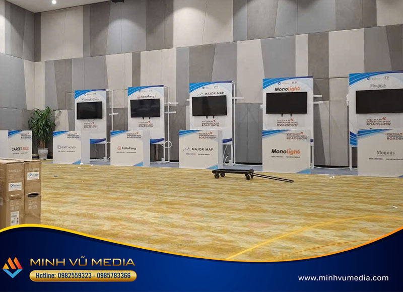 Minh Vũ Media chuyên cho thuê tivi, thiết bị sự kiện