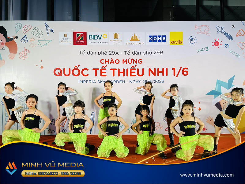 Minh Vũ Media - Đơn vị tổ chức sự kiện Quốc tế thiếu nhi chuyên nghiệp tại Hà Nội