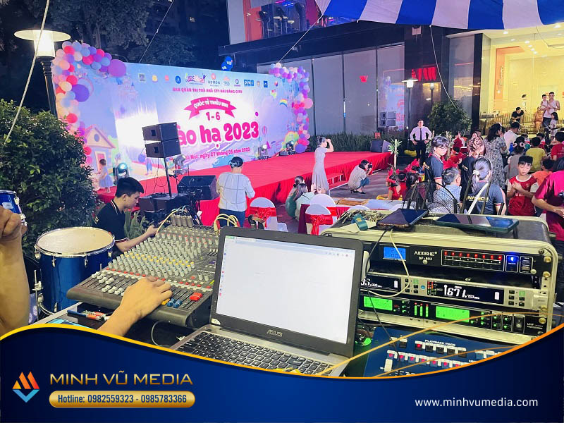 Minh Vũ Media cung cấp trọn gói thiết bị sự kiện