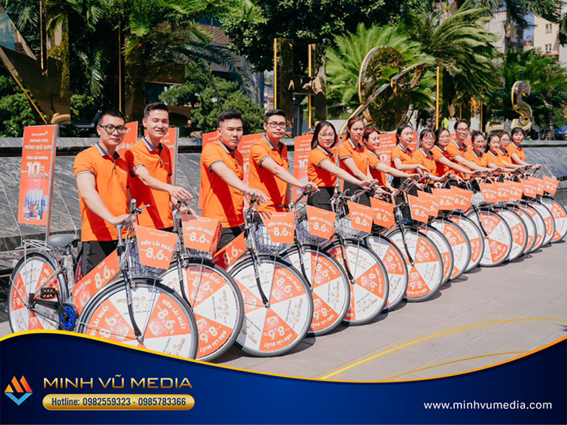 Minh Vũ media chuyên cung cấp tổ chức roadshow tại Hà Nội