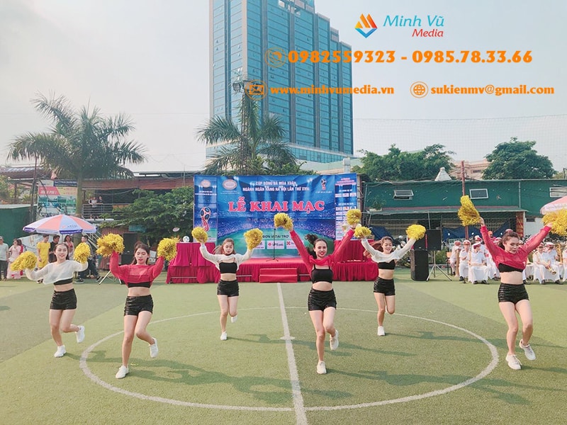 Dịch vụ cung cấp nhóm nhảy cổ vũ sôi động tại Hà Nội