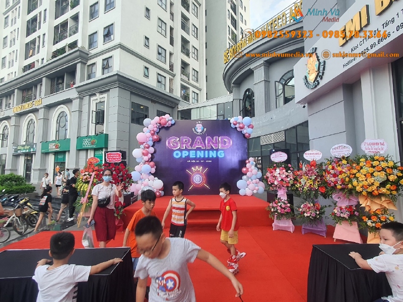 Minh Vũ Media - tổ chức khai trương trọn gói tại Hà Nội