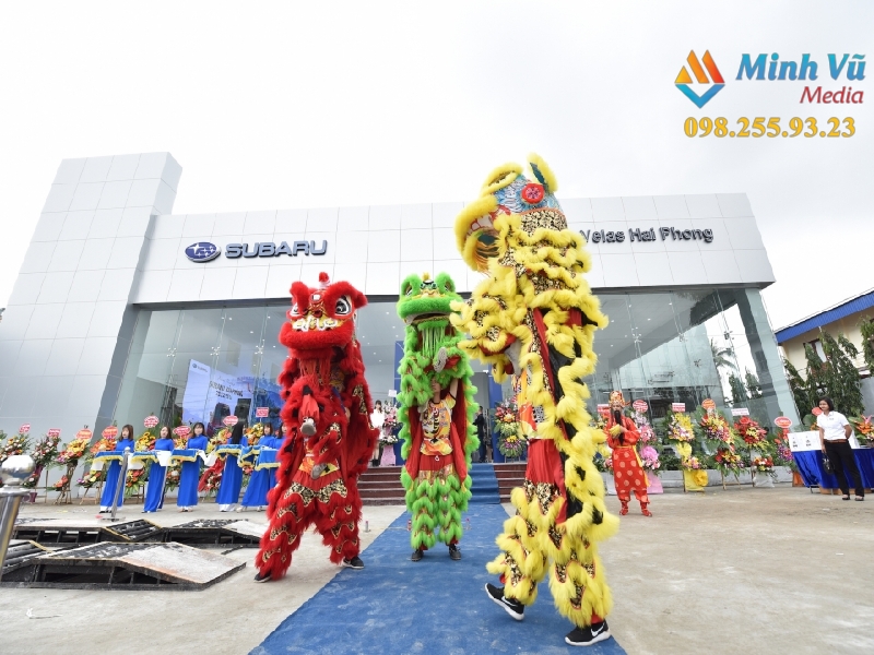 Minh Vũ Media cung cấp dịch vụ múa lân sư rồng chuyên nghiệp