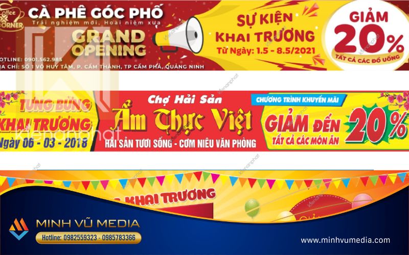 Nhiều thiết kế bắt mắt