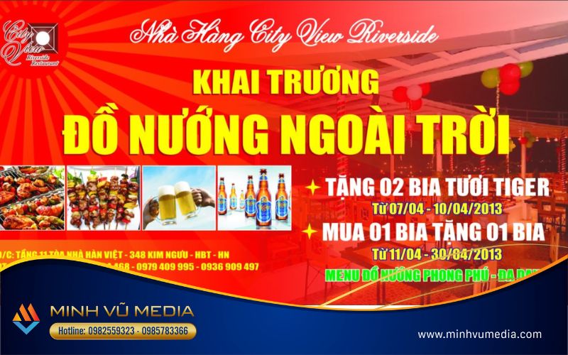 Có những loại băng rôn khai trương nào phổ biến