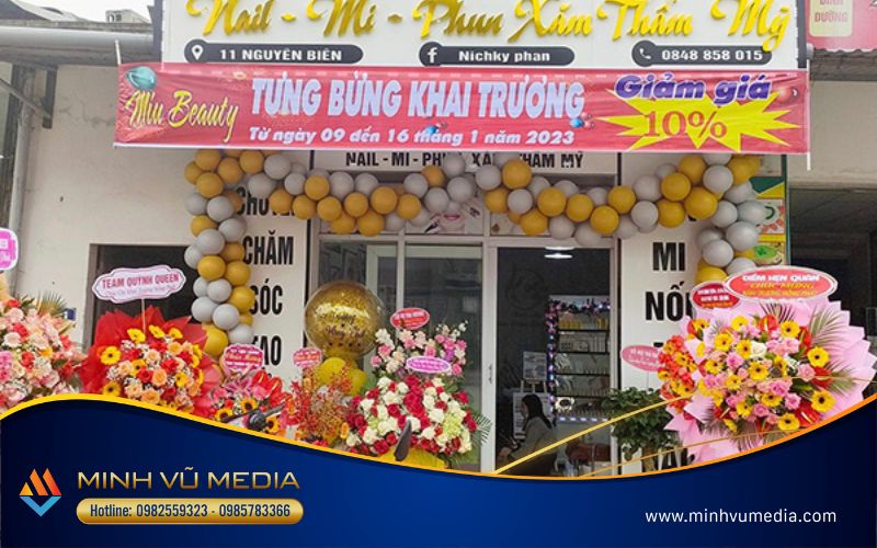 Tưng bừng khai trương cửa hàng mới