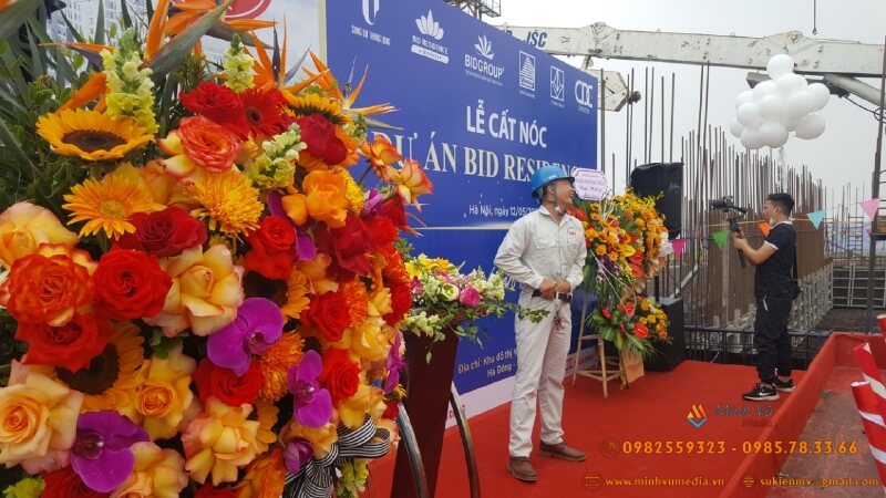 Minh Vũ Media tổ chức lễ cất nóc trọn gói