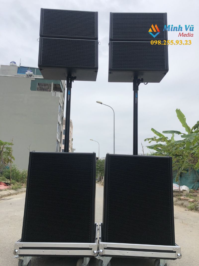 Cho thuê loa line array active tại Hà Nội