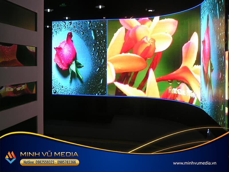 Màn hình LED full color có khả năng hiển thị đa dạng màu sắc