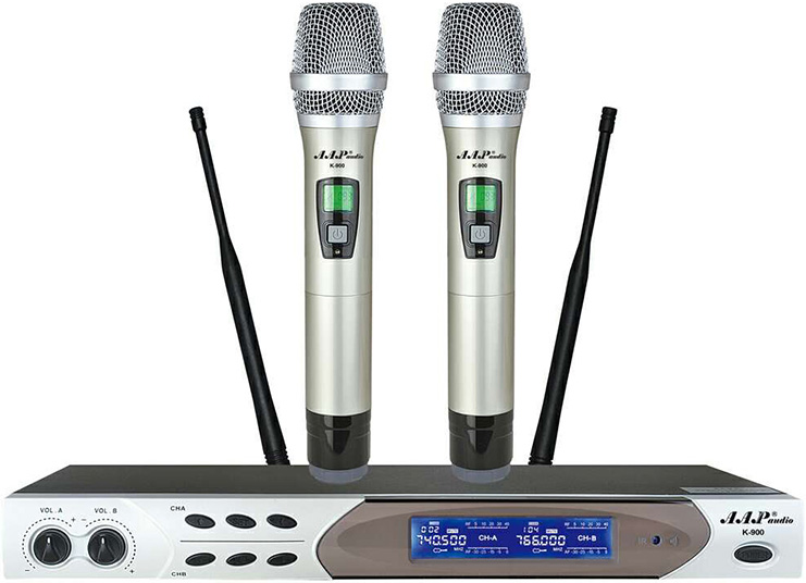Micro không dây thiết bị trong dàn cho thuê karaoke