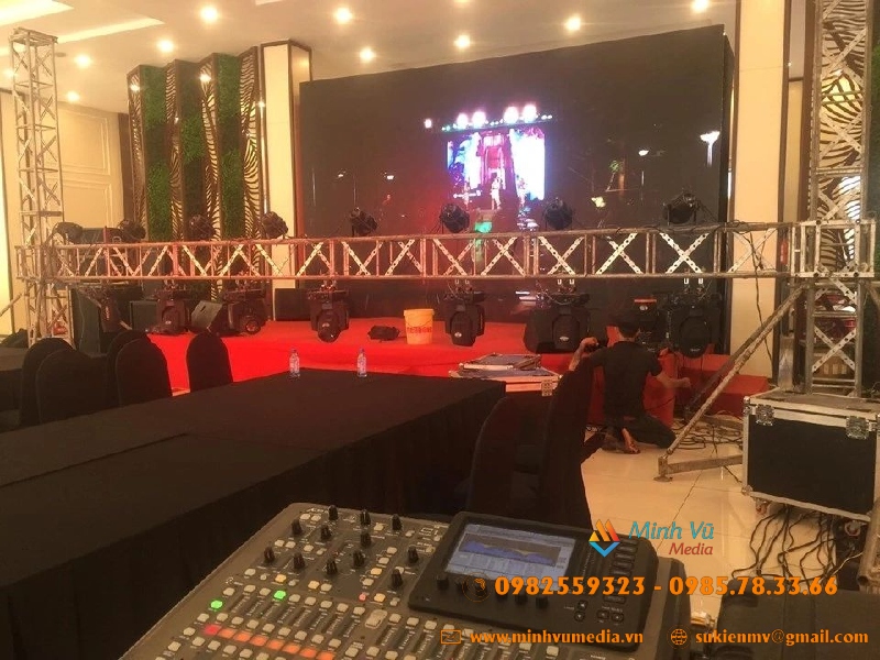 Minh Vũ Media cho thuê âm thanh ánh sáng sân khấu