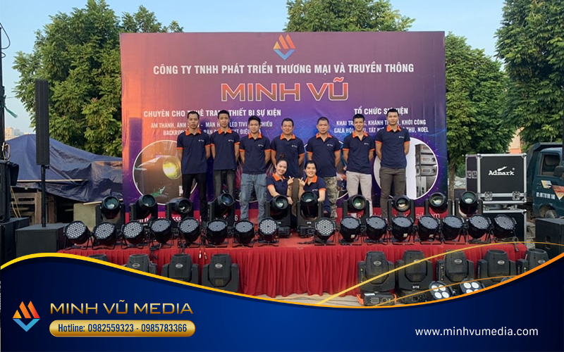 Minh Vũ Media đơn vị tổ chức sự kiện chuyên nghiệp tại Hà Nội