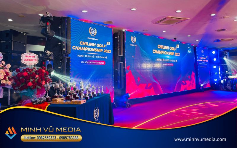 Minh Vũ Media - Đơn vị hợp tác tổ chức sự kiện - ChiLinh Golf Championship 2023
