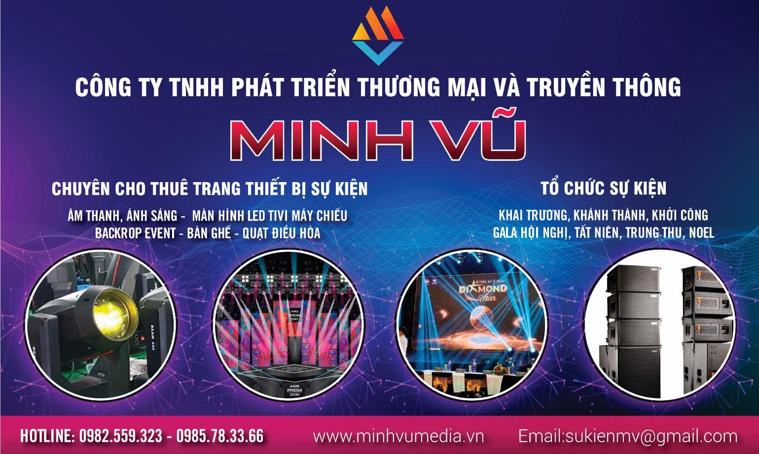Minh Vũ media chuyên tổ chức sự kiện chuyên nghiệp tại Hà Nội