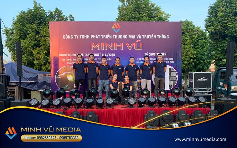 Minh Vũ Media - Đơn vị tổ chức sự kiện giá rẻ nhất tại Hà Nội