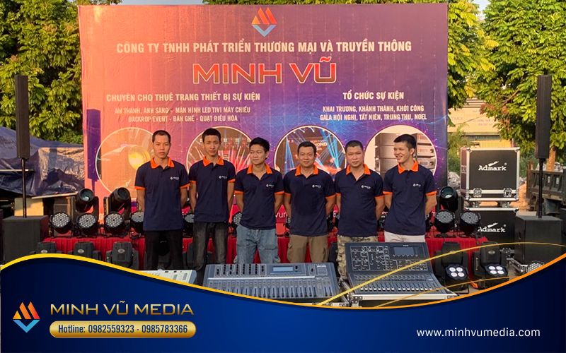 Minh Vũ Media- Đơn vị tổ chức sự kiện quảng bá sản phẩm chuyên nghiệp